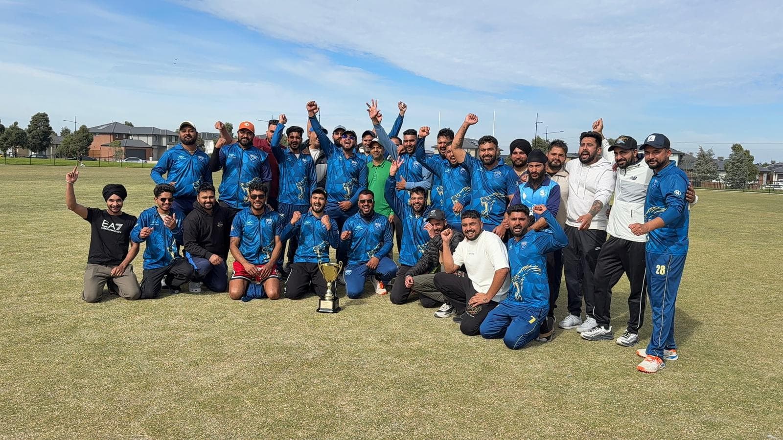 Northern Stars Cricket Club players on match day